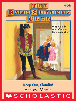 cover image of Keep Out, Claudia!
